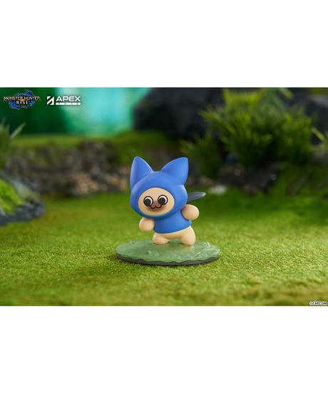 Monster Hunter Rise アイルー「ネコ」ブラインドボックスフィギュア 6個入りBOX　［APEX-TOYS］