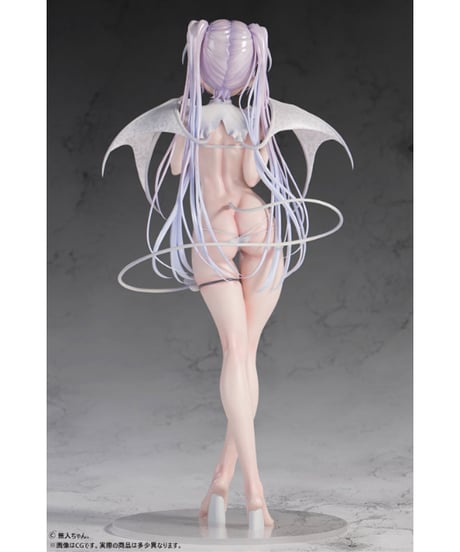 【予約】無人ちゃん。「白い悪魔ちゃん。」 1/4スケール塗装済み完成品フィギュア　［B´full FOTS JAPAN］