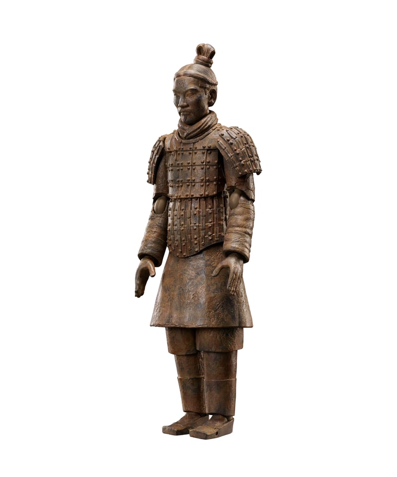 figma 兵馬俑 未開封 テーブル美術館 予約】テーブル美術館「figma 兵馬俑」 彩色済み完成品
