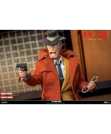 【予約】ルパン三世 PART4/ 銭形警部 銭形幸一 1/6 アクションフィギュア DXエディション　［インフィニティスタチュー］