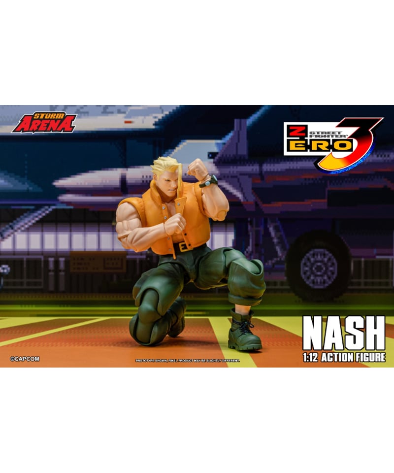 予約】ストームアリーナ ストリートファイターZERO3 ナッシュ