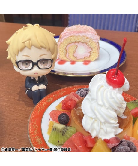 【送料無料】るかっぷ ハイキュー!! 月島 蛍  　彩色済みフィギュア　［メガハウス］