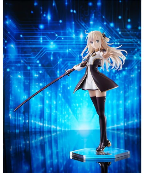 閃刀姫─レイ／遊戯王カードゲームモンスターフィギュアコレクション　PVC塗装済み完成品
