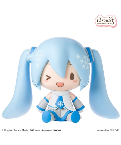 初音ミクシリーズ　ふわぷち デフォルメフィギュア　雪ミク　［セガフェイブ］