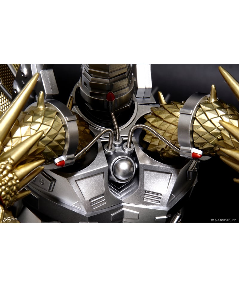 メカ キングギドラ フィギュア 金属 鉄 メタル 合金 レア ゴジラ レトロ トレンドマスター社 ゴジラ怪獣 メカキングギドラ PVCフィギュア