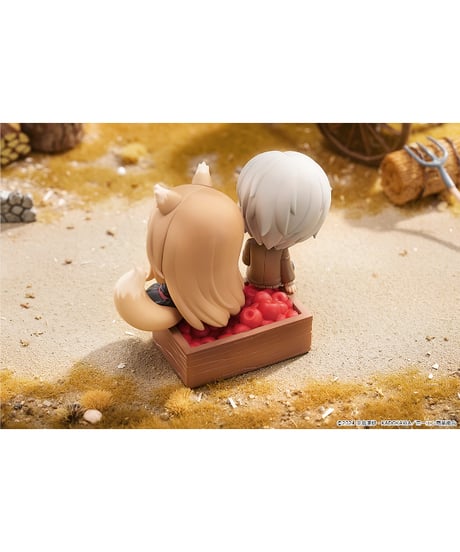 【予約】Mini Memory ロレンス＆ホロ　塗装済み完成品　狼と香辛料 MERCHANT MEETS THE WISE WOLF　[グッドスマイルカンパニー]