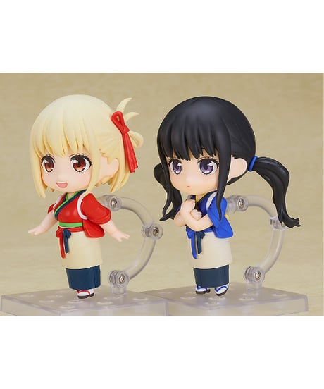 リコリス・リコイル　ねんどろいど 錦木千束 喫茶リコリコ制服Ver.　　プラスチック製 塗装済み可動フィギュア