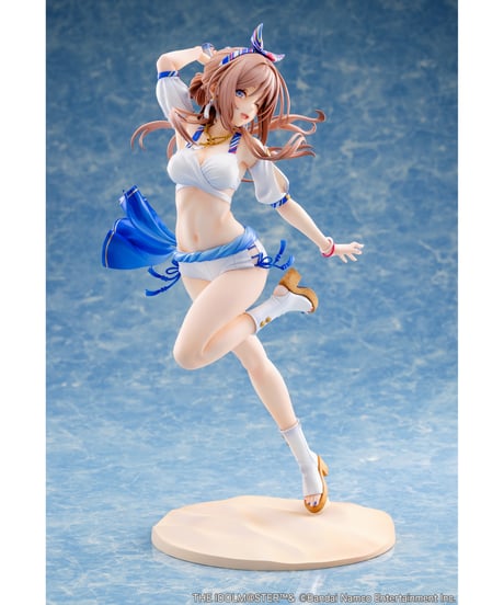 【予約】姫崎莉波 キミとセミブルーVer.　1/7スケール　塗装済み完成品フィギュア　学園アイドルマスター　[ネオンマックス]