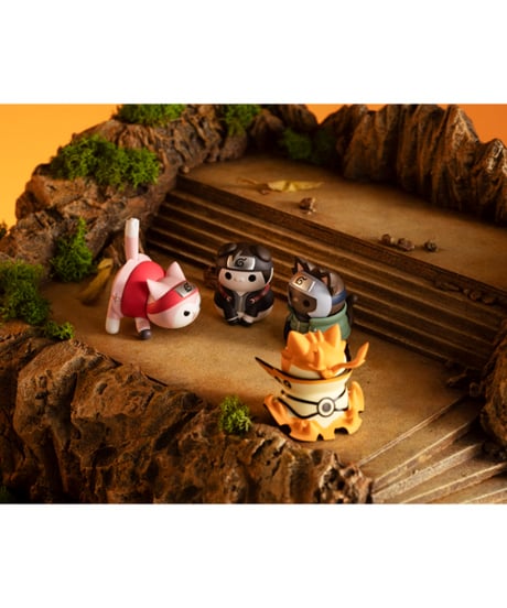 MEGA CAT PROJECT NARUTO-ナルト- 疾風伝 ニャルト！　開戦！第四次忍界大戦編【再販】　８個入り１BOX 彩色済みフィギュア