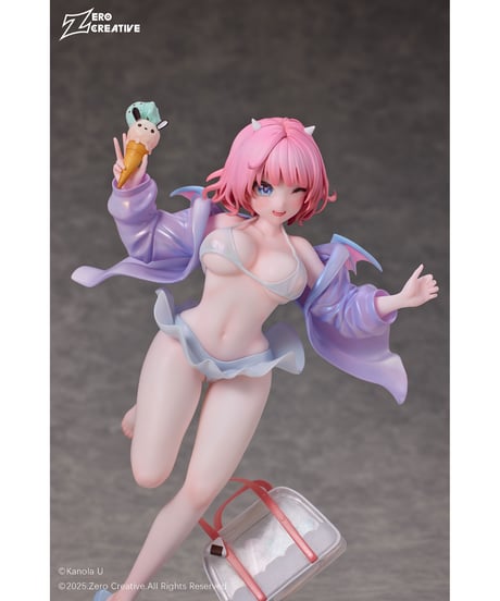 夏！ビキニ！美少女！　1/7スケール　塗装済み完成PVCフィギュア　［Dongguan Lingchuang Aesthetics Technology Co., Ltd.］