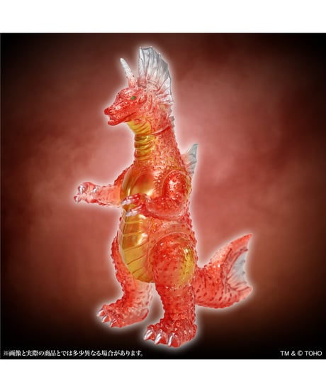 【予約】MSS ゴジラEX【第17弾】チタノザウルス クリアレッド Ver.　［CCP JAPAN］