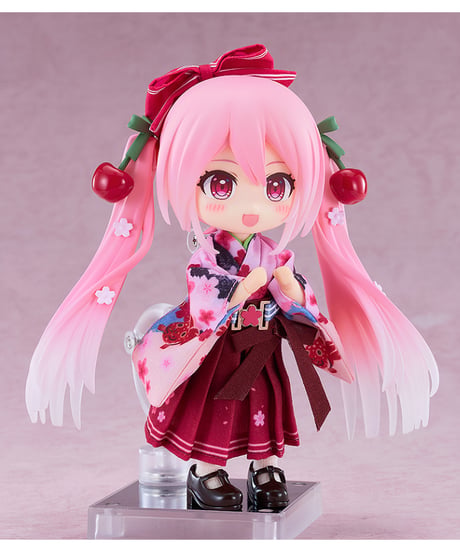 【予約】【送料無料】ねんどろいどどーる おようふくセット 桜ミク ひろはこ 2025Ver.（弘前）　キャラクター・ボーカル・シリーズ01 初音ミク　［グッドスマイルカンパニー］