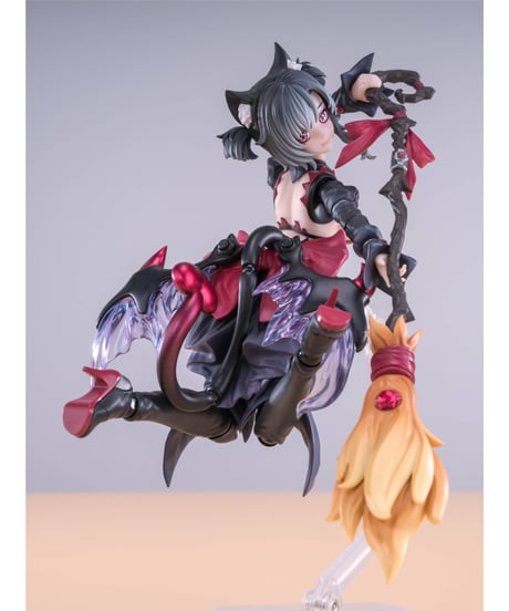 見習魔女・星川猫猫 1/12 完成品アクションフィギュア 黒髪Ver.　[次元具象(EXSSRION)]