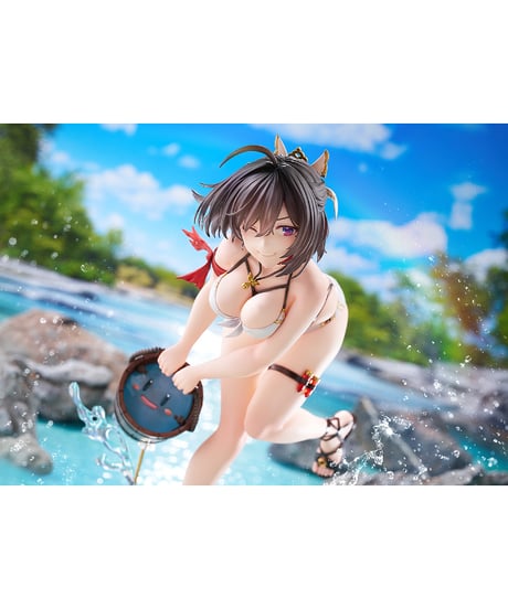 【予約】ユミア・リースフェルト 水遊びVer.　1/6スケール　塗装済み完成品　ユミアのアトリエ ～追憶の錬金術士と幻創の地～　[ファット・カンパニー]