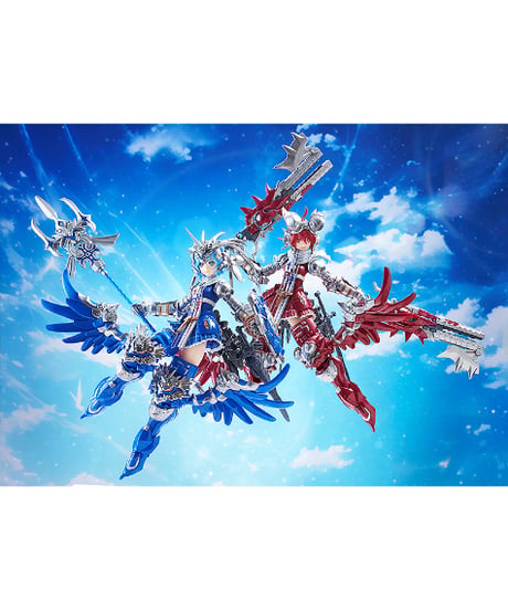 PLAMAX GO-04 神翼竜騎士ヒマリ・バハムート　組み立て式プラモデル【GODZ ORDER】