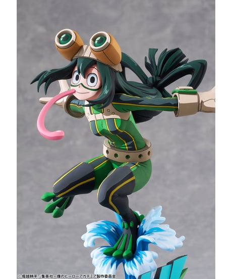 【予約】蛙吹梅雨 ヒーロースーツ 二次元化Ver.　1/8　塗装済み完成品　僕のヒーローアカデミア　［タカラトミー］