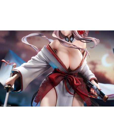 【予約】勝利の女神：NIKKE 紅蓮：ブラックシャドウ ロンギングフラワー 1/4 完成品フィギュア　［Hobby sakura］