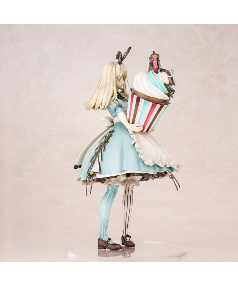 新品同様赤倉イラスト 不思議の国のアリスフィギュア初音ミク好きにロリィタメイド 赤倉イラスト『不思議の国のアリス』 彩色済み完成品フィギュア