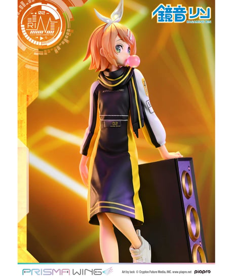 PRISMA WING ピアプロキャラクターズ  鏡音リン "Art by lack"   1/7スケール完成品フィギュア