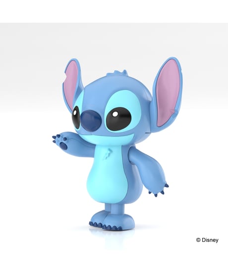 楽プラ トコトコ　ディズニー キャラクター DP-16 スティッチ/DP-17 エンジェル　全２種　［アオシマ］