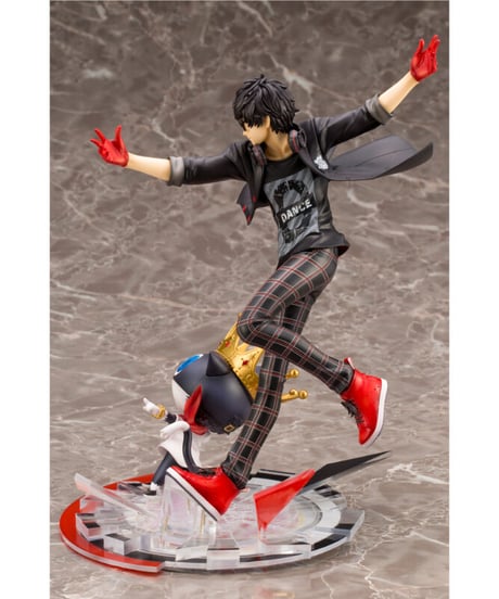 ARTFX J 主人公&モルガナ（再生産）　1/8スケール　塗装済み完成品　【ペルソナ５ ダンシング・スターナイト】