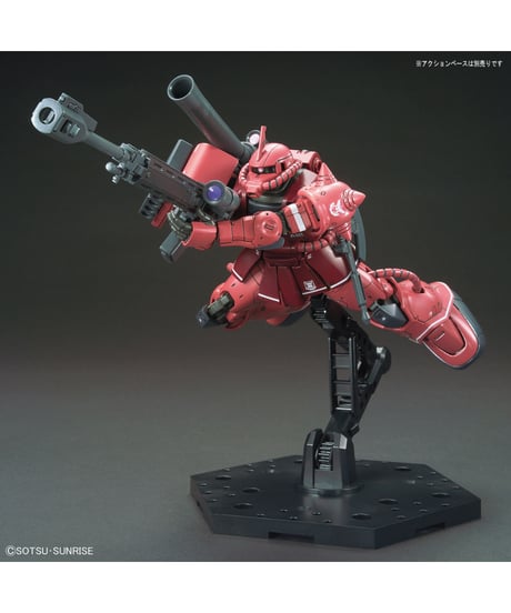 HG 1/144 シャア専用ザクII 赤い彗星Ver.　機動戦士ガンダム THE ORIGIN　プラモデル　［バンダイ］