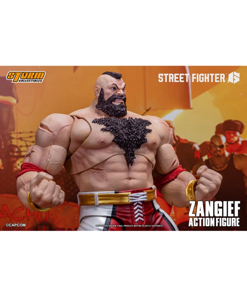 ストリートファイター6 アクションフィギュア ザンギエフ | WonderToys