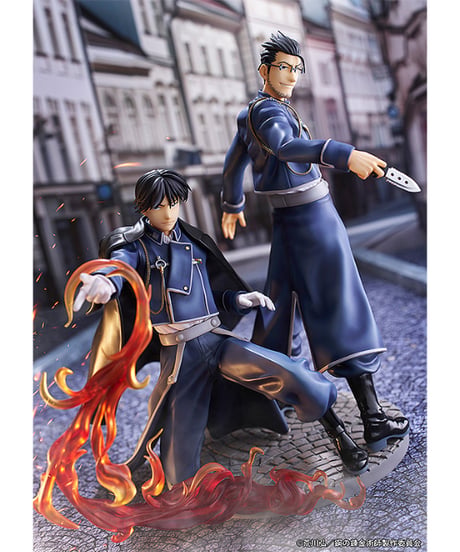 アニメ「鋼の錬金術師 FULLMETAL ALCHEMIST」フィギュア「ロイ・マスタング&マース・ヒューズ -友-」　プラスチック製塗装済完成品フィギュア