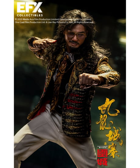 【予約】『トワイライト・ウォリアーズ 決戦！九龍城砦』1/6 アクションフィギュア 王九(ウォンガウ)　［EFXコレクティブルズ］