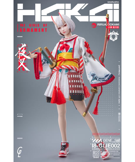 i8Toys × Gharliera The Girls of Armament i8-GLIE002 大神莉月彩 1/6 アクションフィギュア