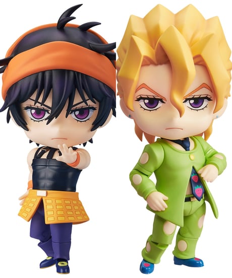 TVアニメ「ジョジョの奇妙な冒険 黄金の風」 ねんどろいど ナランチャ・ギルガ/パンナコッタ・フーゴ　全２種　プラスチック製塗装済み可動フィギュア