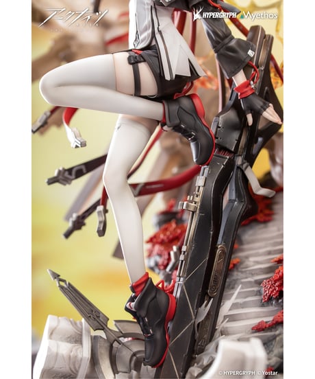 【予約】1/7 新約エクシア 昇進段階2VER.　アークナイツ　1/7　塗装済み完成品　［Myethos］