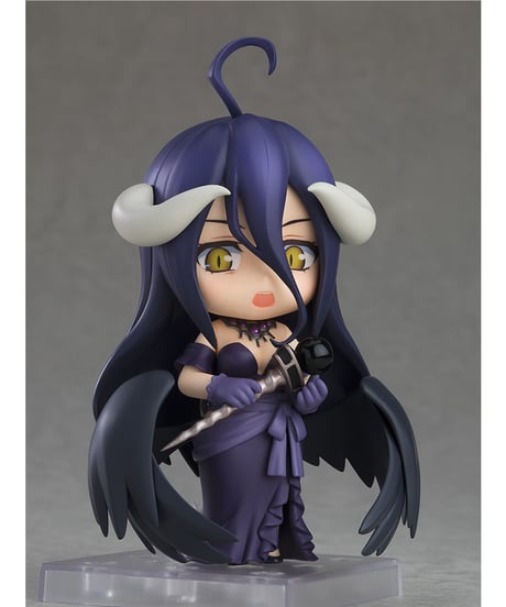 オーバーロード　ねんどろいど アルベド ドレスVer./漆黒の英雄 モモン　全２種　塗装済み可動フィギュア