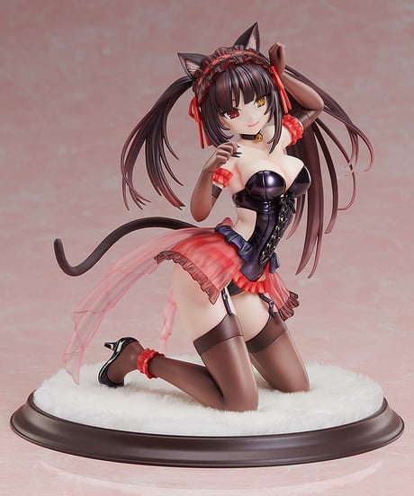 『デート・ア・バレット』原作版時崎狂三 猫耳ver.　1/7スケール　塗装済み完成品