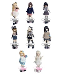 【送料無料】「前髪キープ」 BJD ブラインドドール シリーズ　6個入1BOX　[MiraLab（ミララボ）]