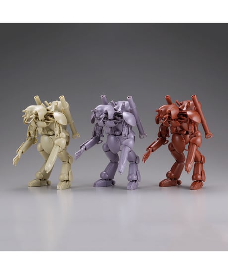 ARTPLA ヒューマノイド型無人邀撃機グローサーフント（3機セット）　プラスチックモデルキット　『Ma.K.』（マシーネンクリーガー）