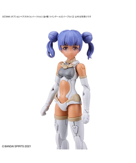 【送料無料】30MS オプションヘアスタイルパーツVol.3 　4種入り1BOX　プラモデル　［バンダイ］