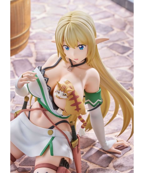 【予約】1/7スケールフィギュア　Sランクモンスターの《ベヒーモス》だけど、猫と間違われてエルフ娘の騎士（ペット）として暮らしてます「アリア＆タマ」　［アリスグリント］
