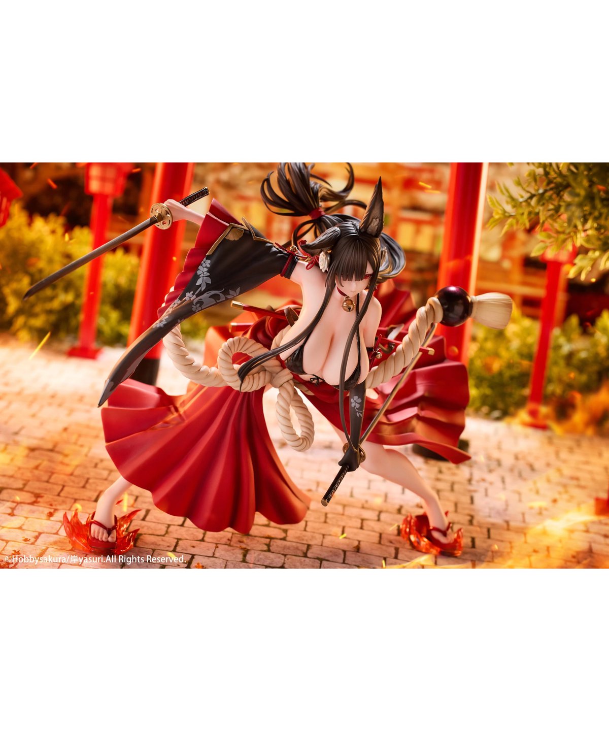 櫻陌 illustration by 岸yasuri 1/7 完成品フィギュア | Wonde