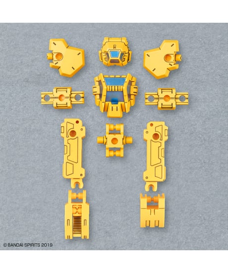 【送料無料】30MM 1/144 特殊作業用オプションアーマー[ラビオット用/イエロー]　プラモデル　[バンダイ]