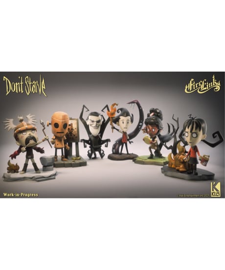 【予約】Don't Starve デフォルメフィギュア Vol.1 全6種セット　6個入1BOX　［FireLink］