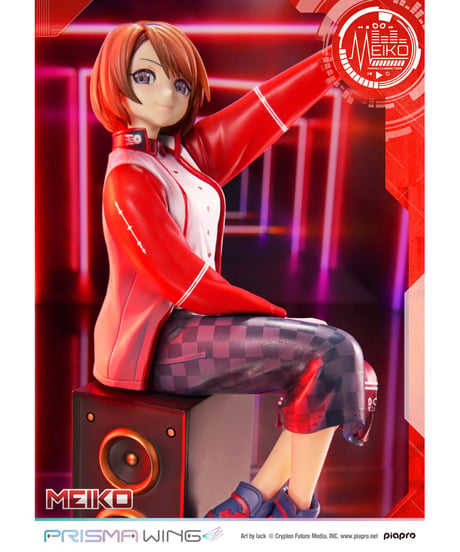 【予約】PRISMA WING ピアプロキャラクターズ MEIKO “Art by lack”  1/7 スケール 完成品フィギュア　［プライム１スタジオ］