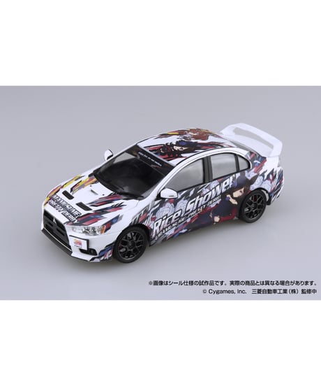 1/24 痛車　No.3　ウマ娘 プリティーダービー Ver.2 CZ4A ランサーエボリューション X ファイナルエディション `15(ミツビシ)　［アオシマ］