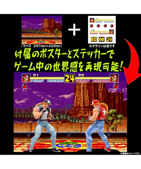 THE KING OF COLLECTORS'24　「テリー・ボガード」（2Ｐカラー）『餓狼伝説 SPECIAL』