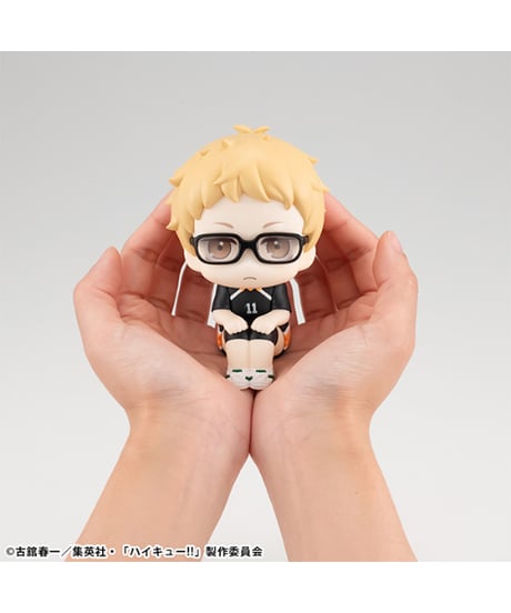 るかっぷ ハイキュ―!! 月島 蛍 ユニフォームVer.　彩色済みフィギュア