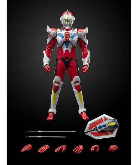 フィグゼロ 電光超人グリッドマン　ABS&PVC&POM製塗装済み可動フィギュア【電光超人グリッドマン】