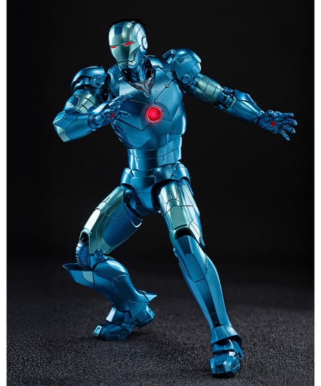 【予約】DLX アイアンマン・マーク3（ステルス・エディション）　1/12スケール　塗装済み可動フィギュア　［threezero］