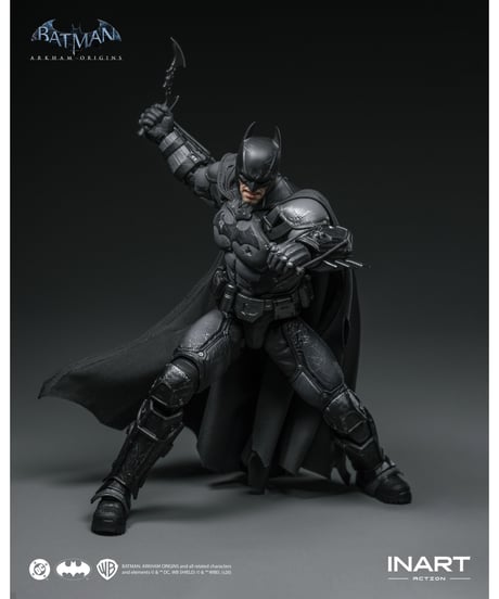 【予約】バットマン（バットマン：アーカム・ビギンズ）バトルダメージ ver. アクションフィギュア　［INART］
