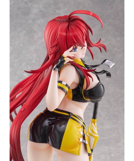 1/3.5スケールフィギュア ハイスクールD×D HERO リアス・グレモリー レースクィーンver.　塗装済み完成品フィギュア　［GOLDENHEAD PLUS］
