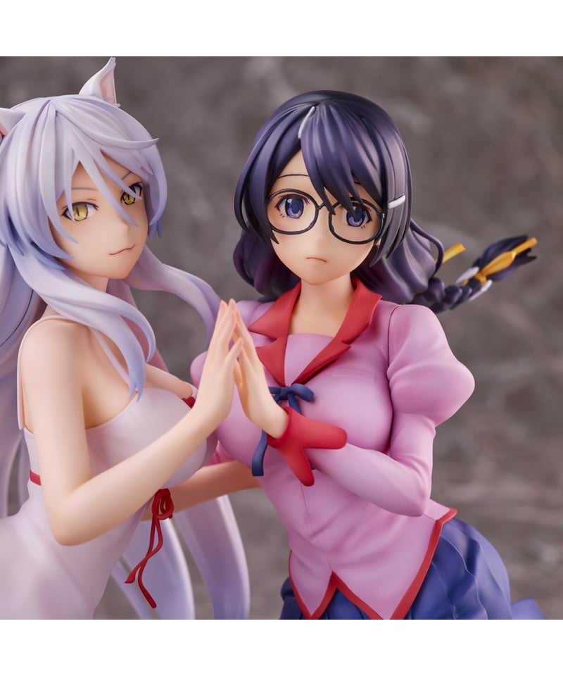 猫物語』羽川翼2体セット 【再販24】 彩色済み完成品フィギュア